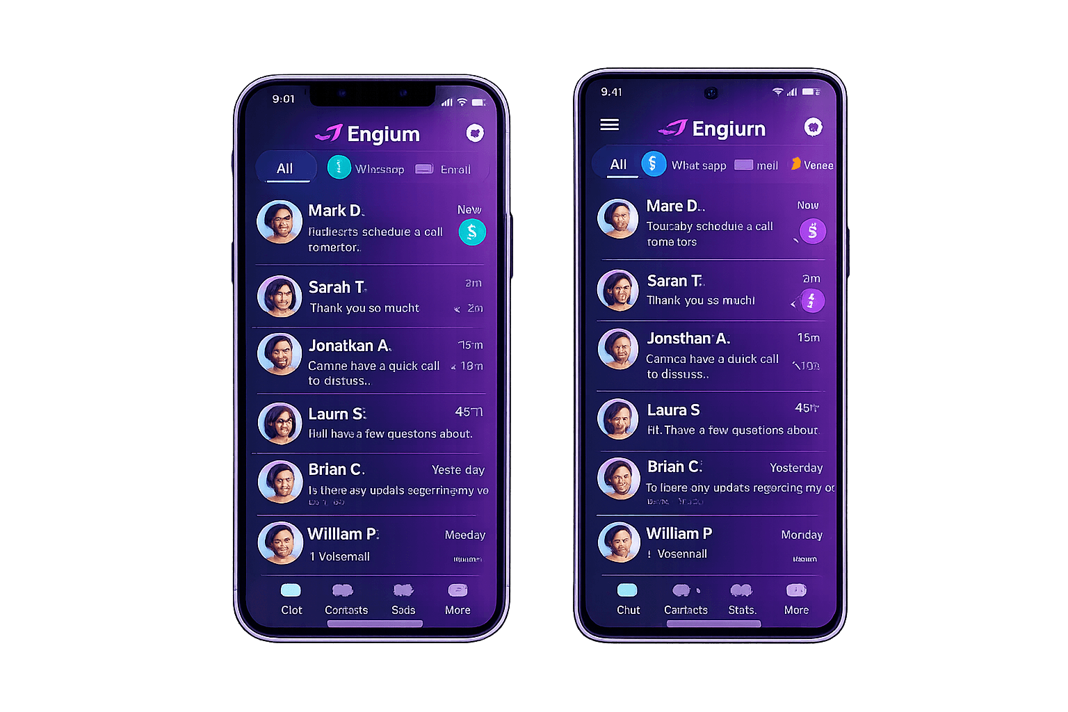 Mobile App Interface